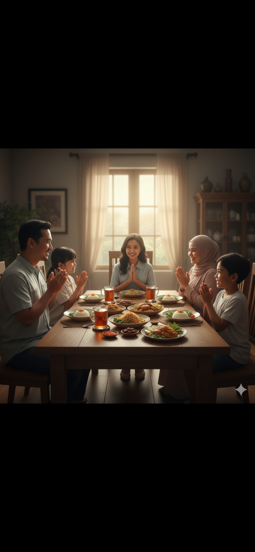 Ilustrasi berbuka puasa