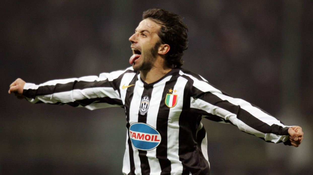 Legenda Juventus Alessandro Del Piero.