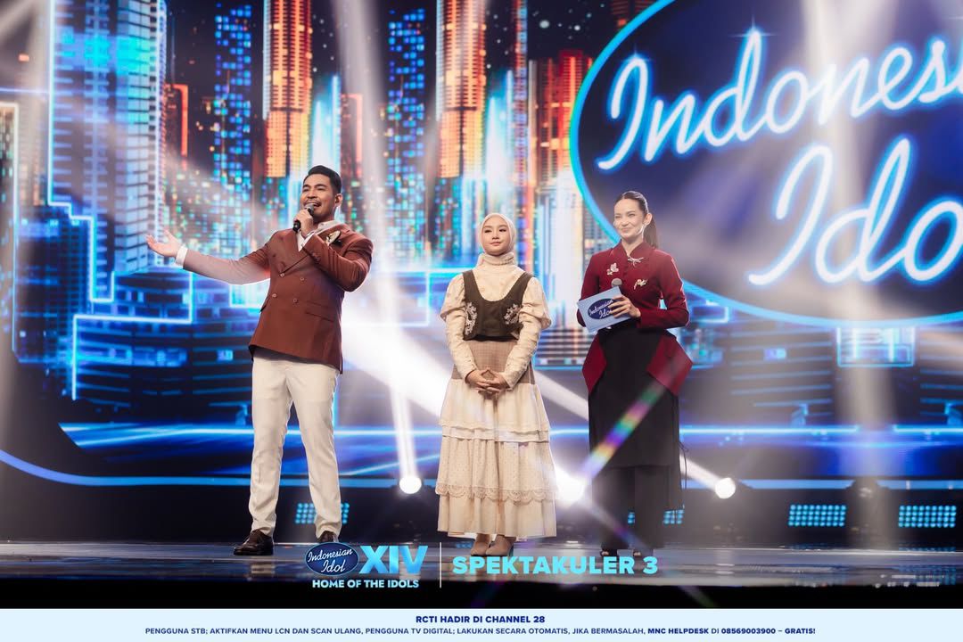 Hasil Indonesian Idol tadi malam, Aruna tersingkir di Top 13.