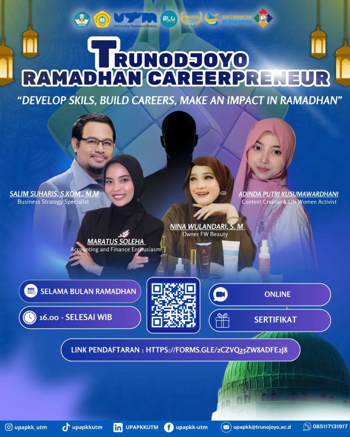 Trunodjoyo Ramadhan Careerpeneur 2026 (instagram.com/universitastrunojoyomadura)
