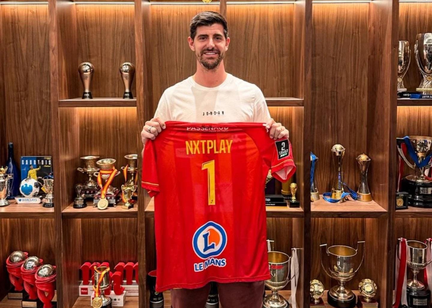 LANGKAH BARU: Thibaut Courtois resmi menjadi pemilik minoritas Le Mans FC melalui NXTPLAY Capital, bergabung dengan investor global. FOTO: Instagram Thibaut Courtois