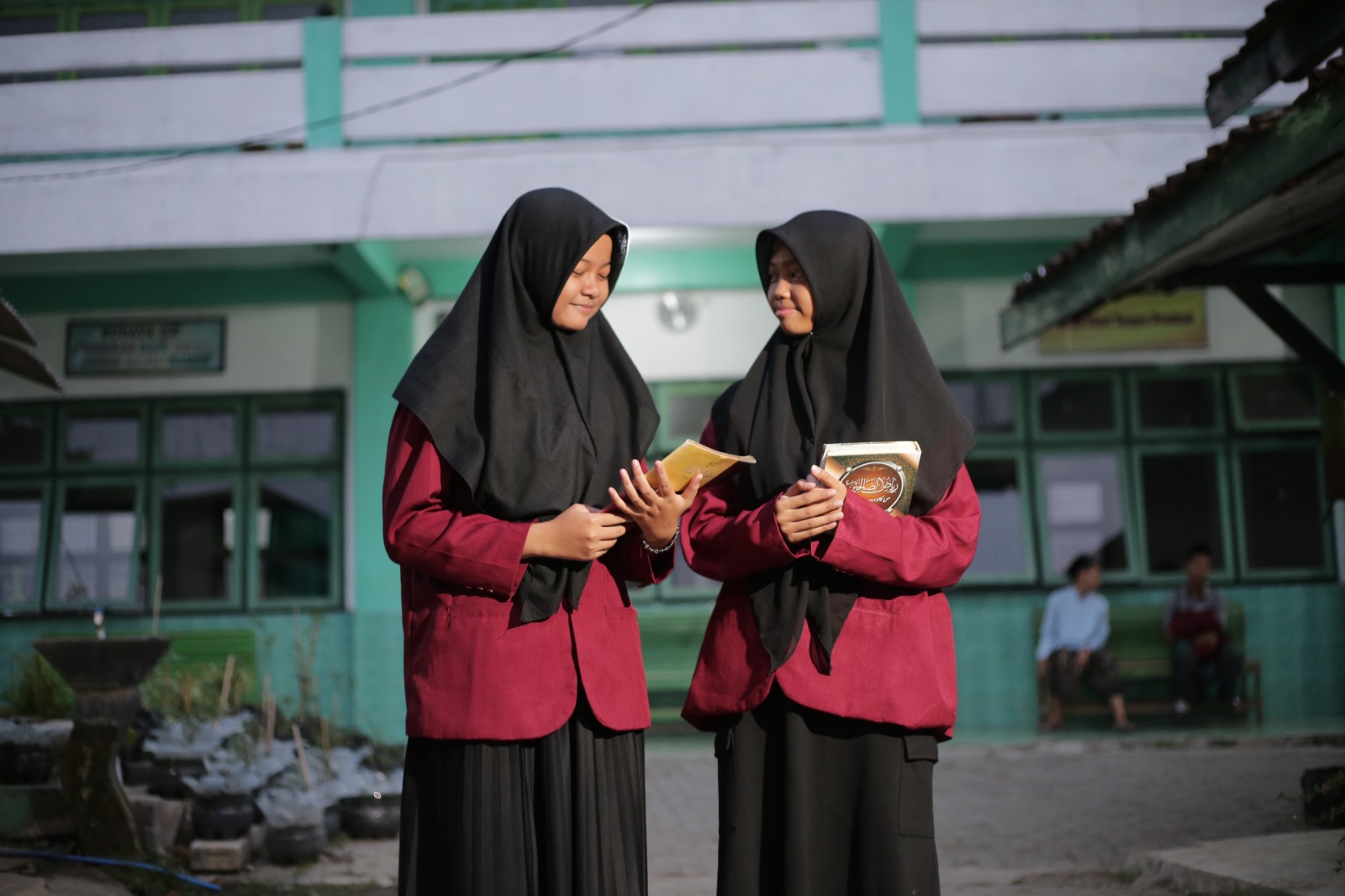 PENDIDIKAN: Ponpes Kanzul Ulum Kartoharjo mempertahankan identitas sebagai pesantren untuk santri dhuafa dan yatim dengan SPP terjangkau. BAGAS BIMANTARA/RADAR MADIUN
