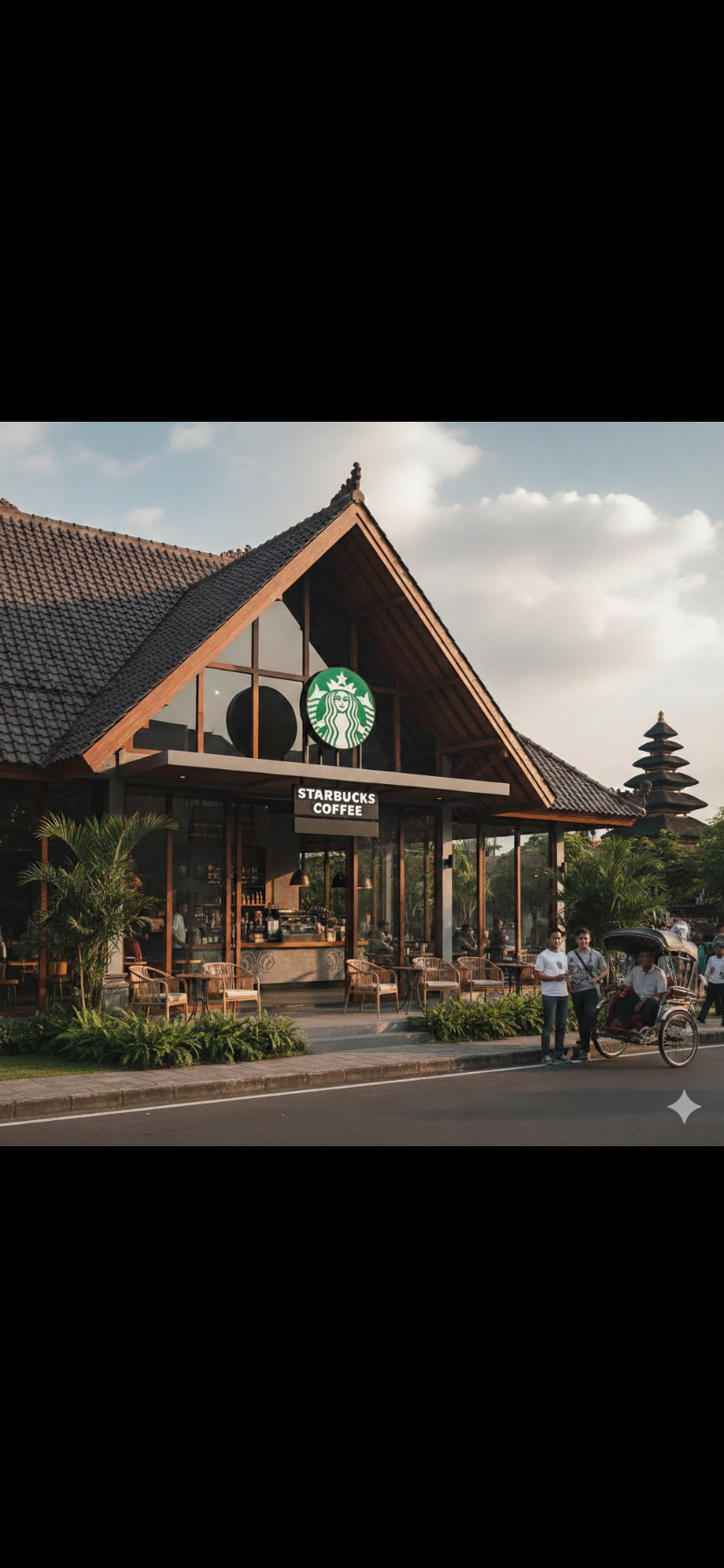 Ilustrasi starbucks coffee