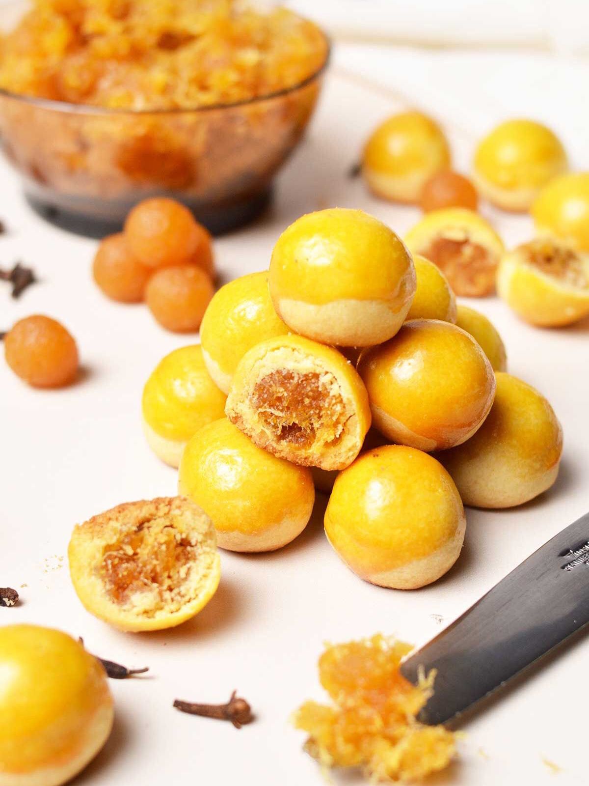 Ilustrasi Kue Nastar Lembut Anti Retak (Pinterest.com/Taste of Nusa)