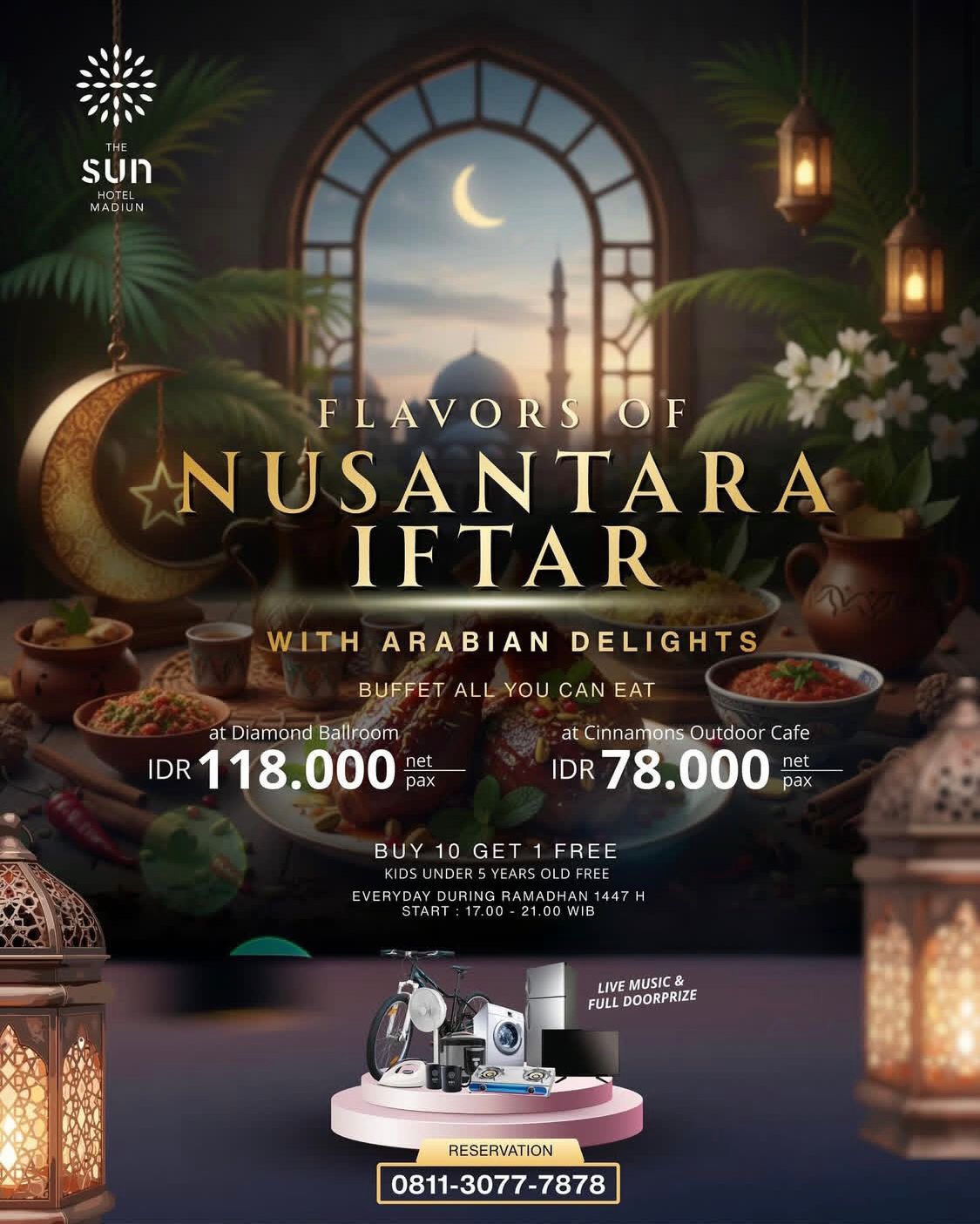 Flavors Of Nusantara Iftar The Sun Hotel Madiun (instagram.com/thesunhotelmadiun)