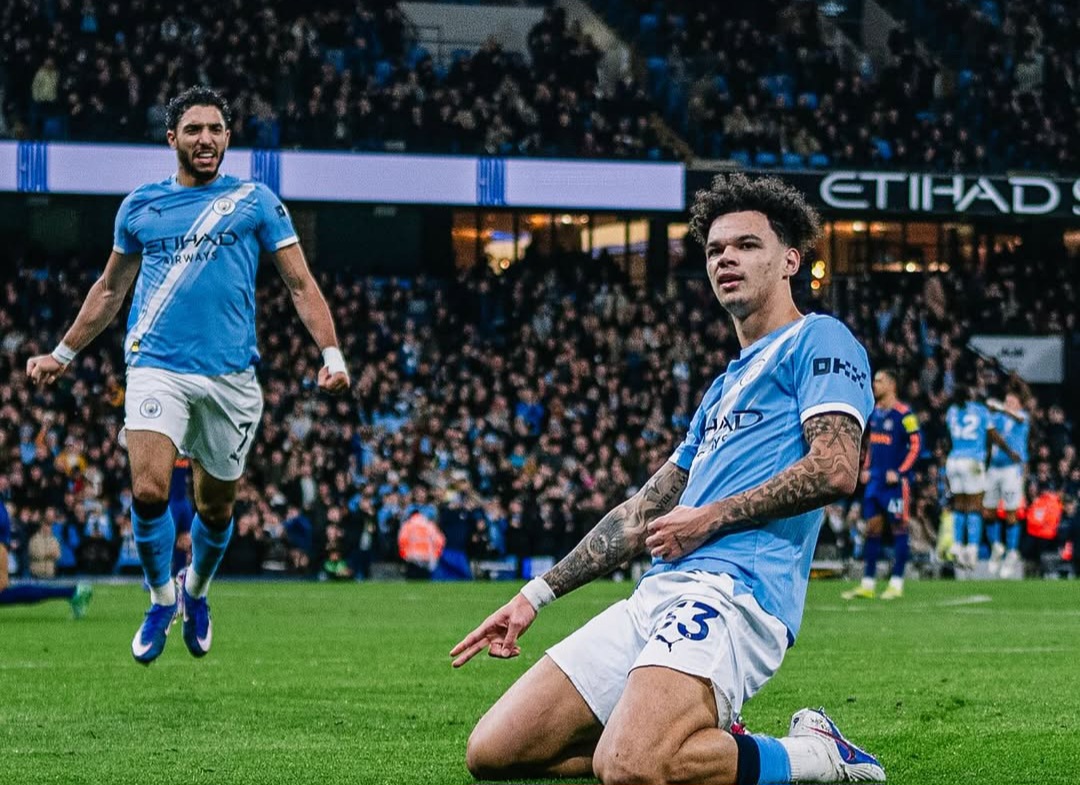City menang 2-1.