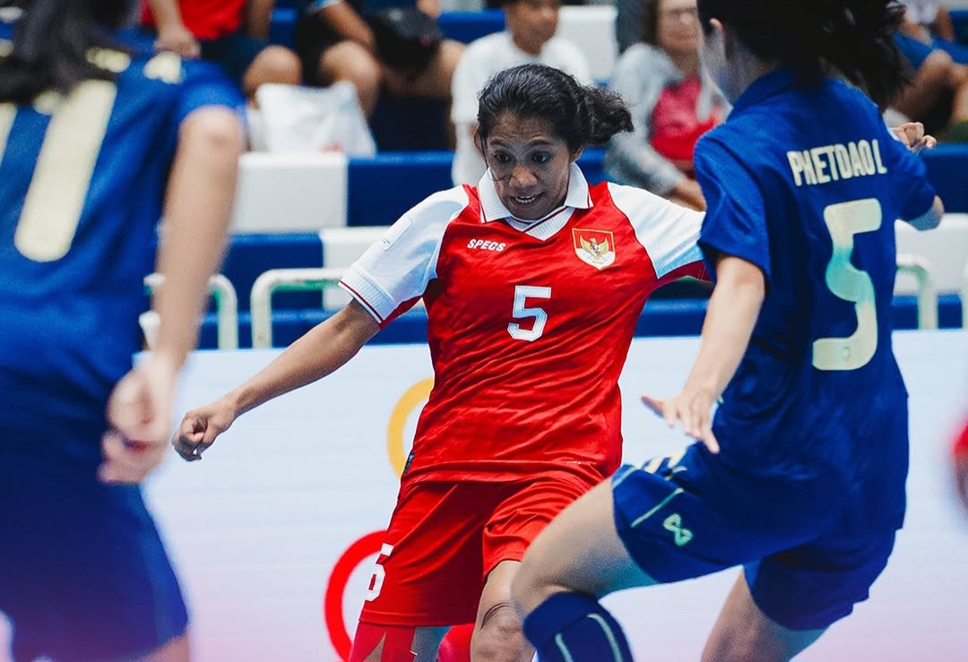 Indonesia kalah 0-3.