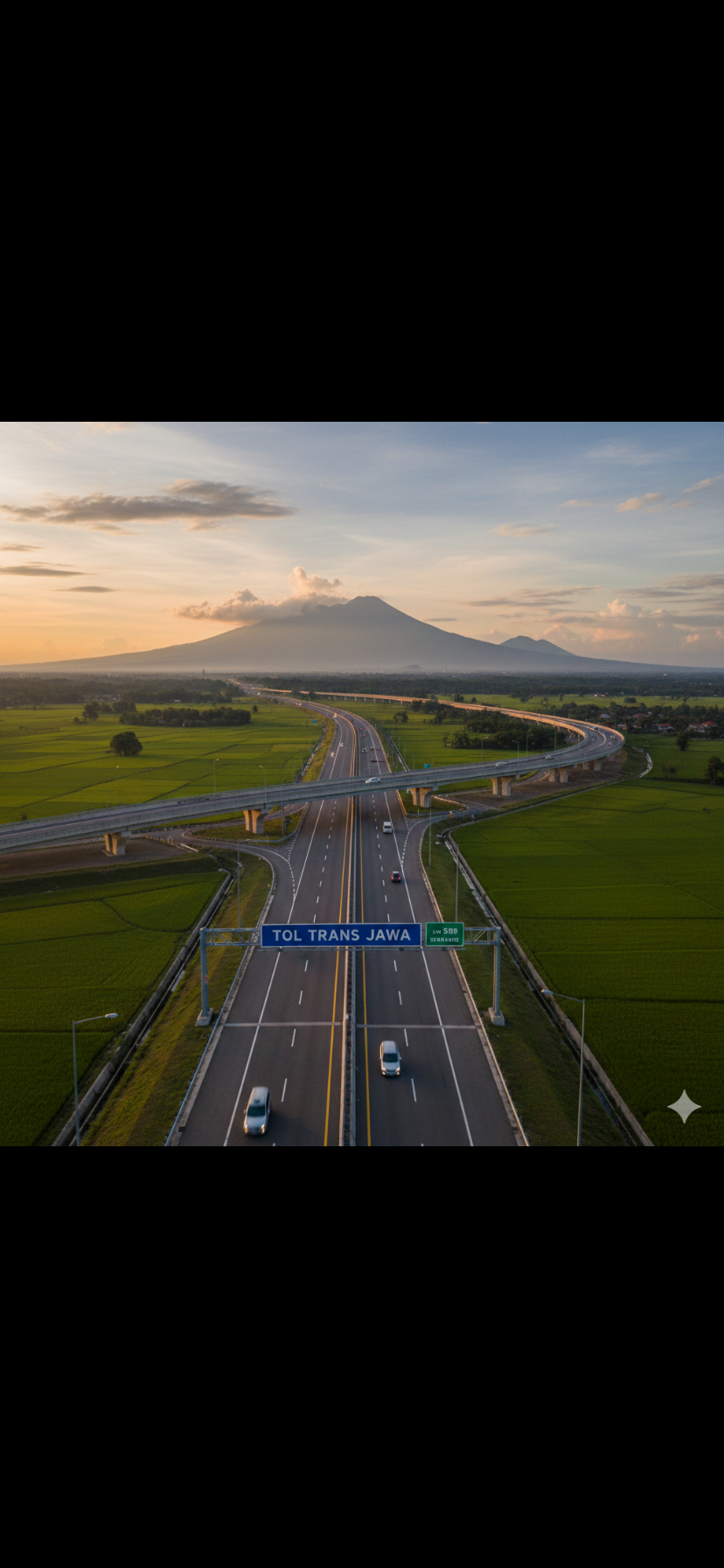Ilustrasi tol Transjawa 