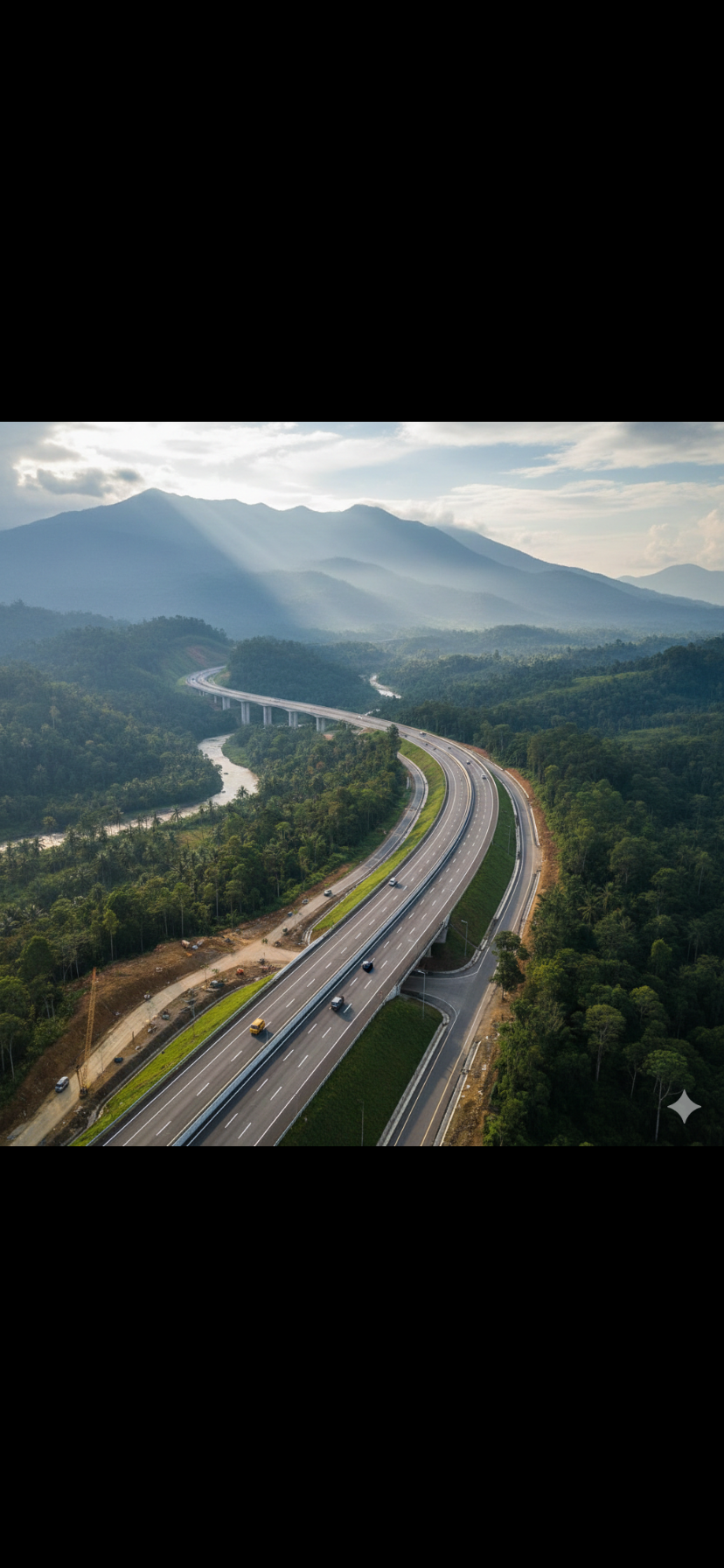 Ilustrasi Tol trans sumatra