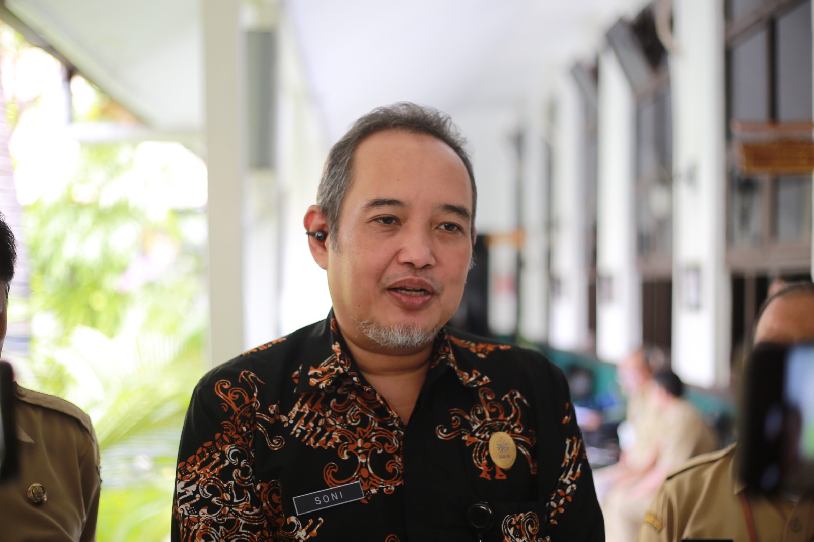 AUDIENSI ASN: Kepala Kanreg II BKN Surabaya Soni Sultana saat berdiskusi dengan Pemkot Madiun membahas percepatan pengisian jabatan eselon II.