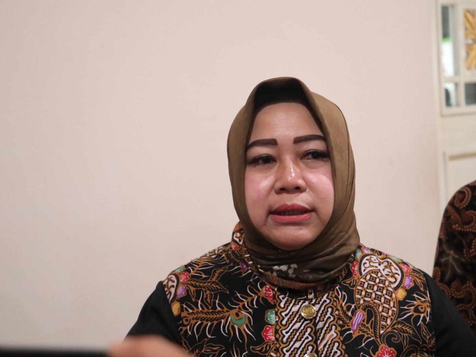 Plt Bupati Ponorogo Lisdyarita. Sejumlah pejabat eselon II Pemkab Ponorogo diperkirakan bakal bersaing dalam lelang jabatan Sekda yang mulai menghangat. SUGENG DWI N/RADAR PONOROGO