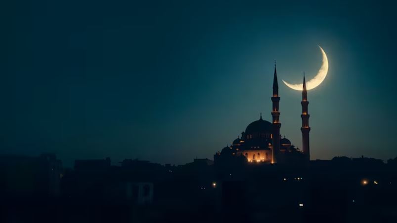 Ilustrasi malam lailatul qadar.