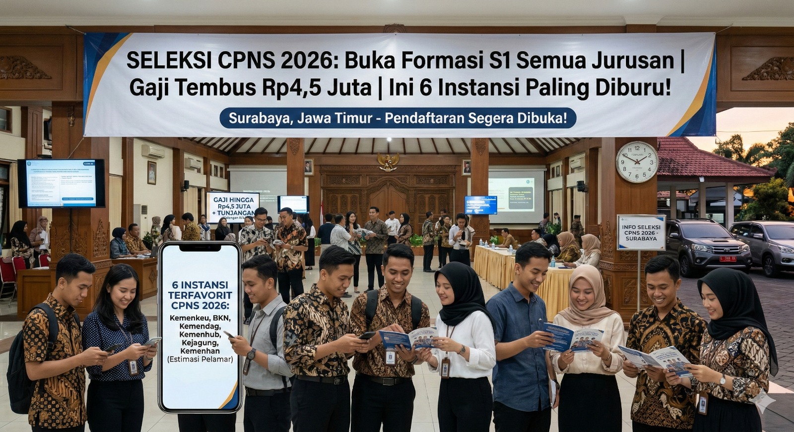 Ilustrasi Seleksi CPNS 2026 (Generated by Gemini AI)