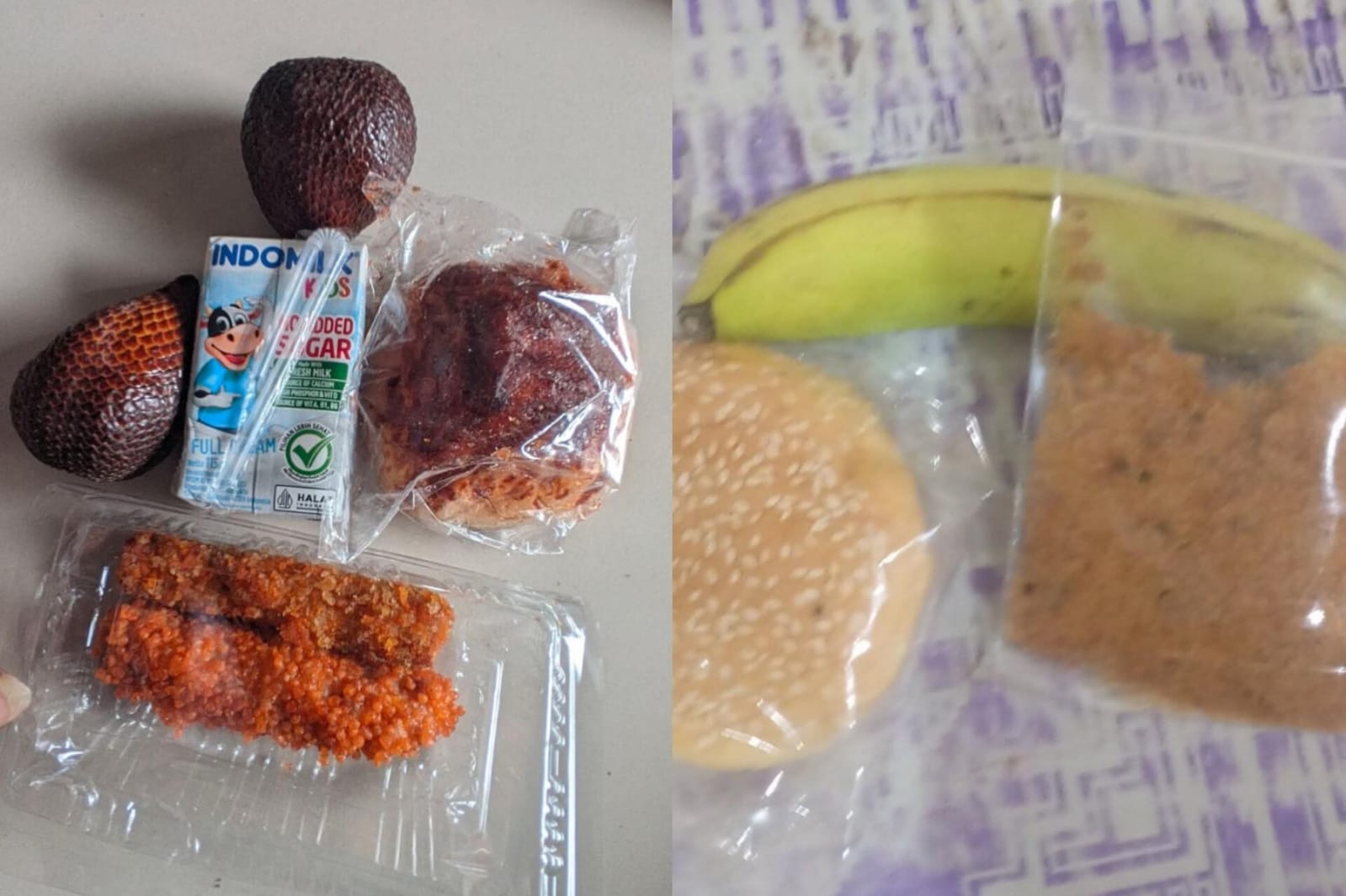 KECEWA: Orang tua siswa di Ngawi mengeluhkan menu MBG selama Ramadan yang dinilai belum memenuhi standar makanan bergizi. FOTO: ISTIMEWA