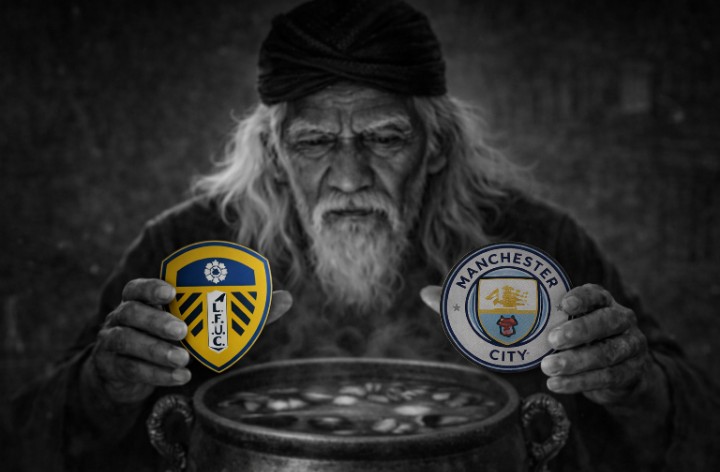 Laga Leeds vs City di Liga Inggris sedang diramal oleh Mbah Sakat.