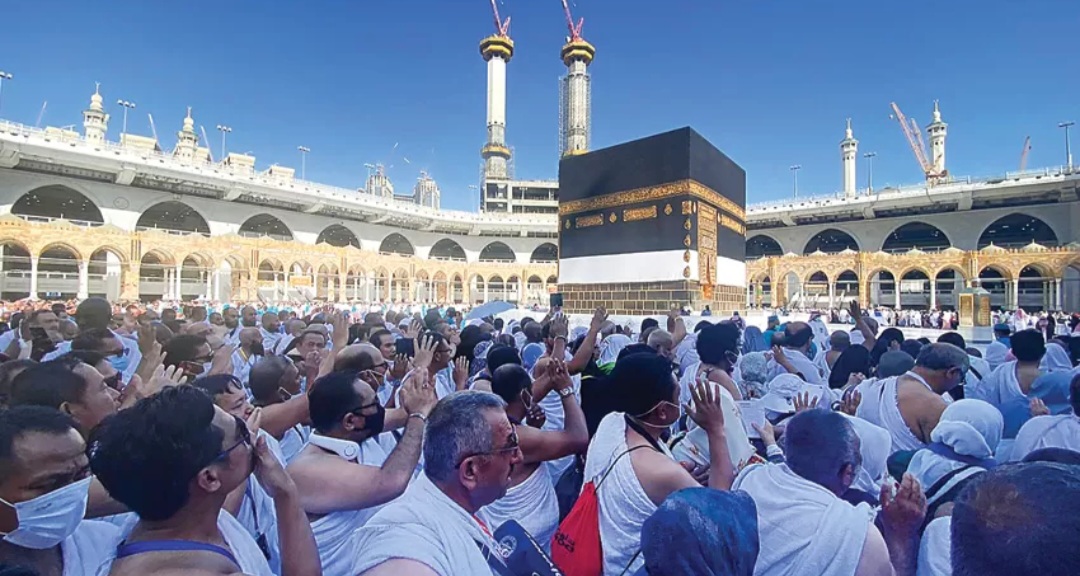 Ilustrasi ibadah umrah.