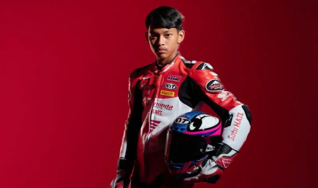 Profil lengkap Veda Ega Pratama, pembalap muda Indonesia yang debut di Moto3 2026.
