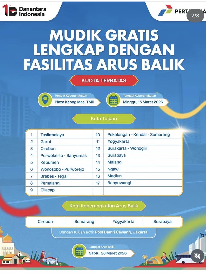 Kota tujuan by pertamina