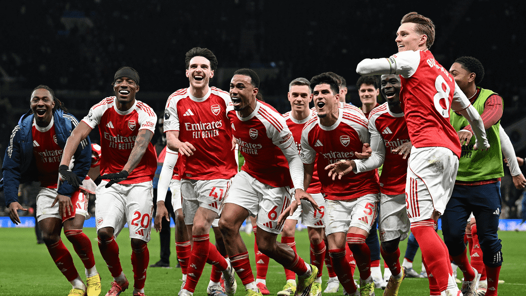 Arsenal dalam sebuah laga di Liga Inggris.