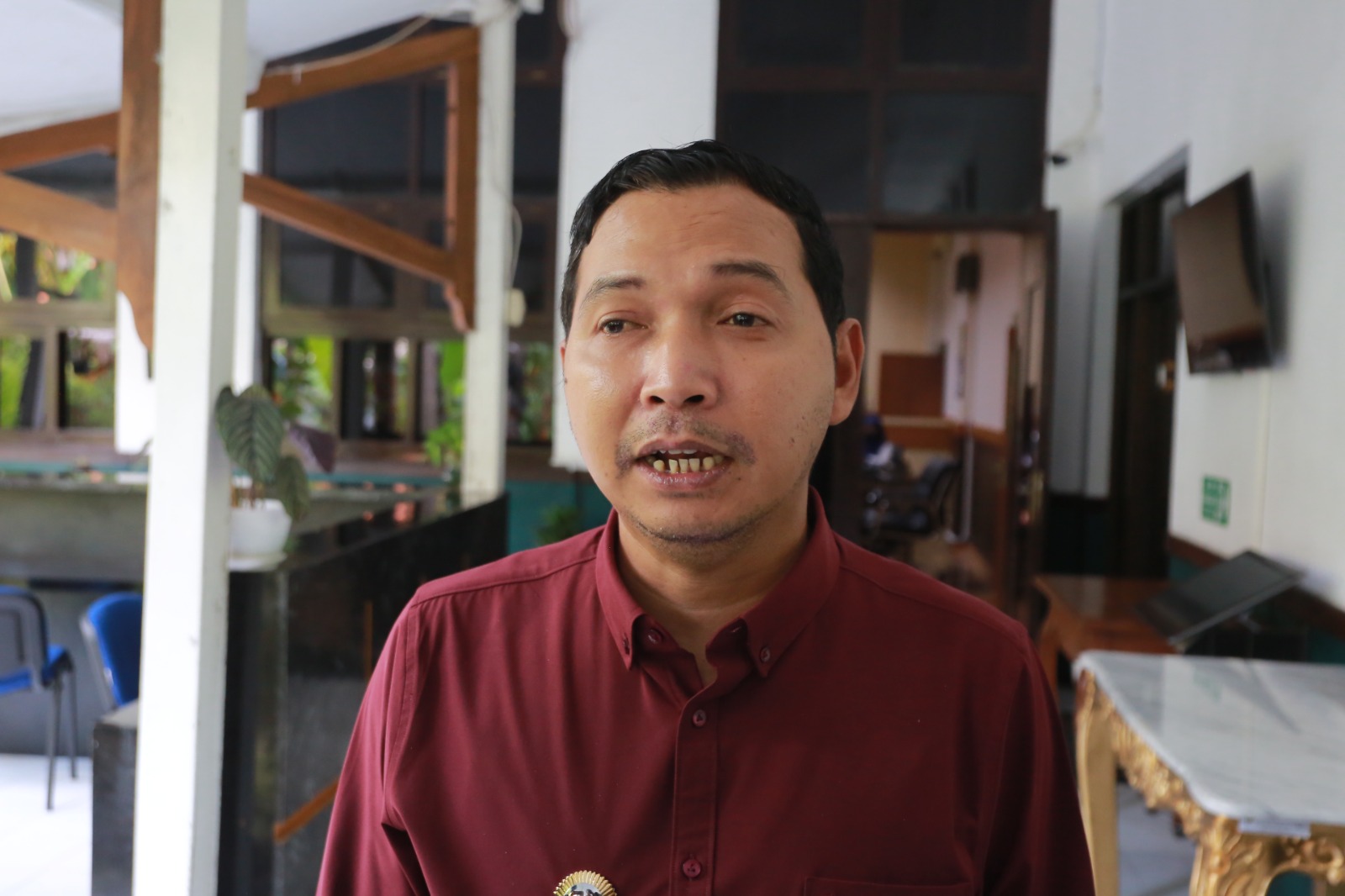 EVALUASI ANGGARAN: Plt Wali Kota Madiun F. Bagus Panuntun menekankan percepatan serapan anggaran dan pemantauan digital seluruh kegiatan OPD.