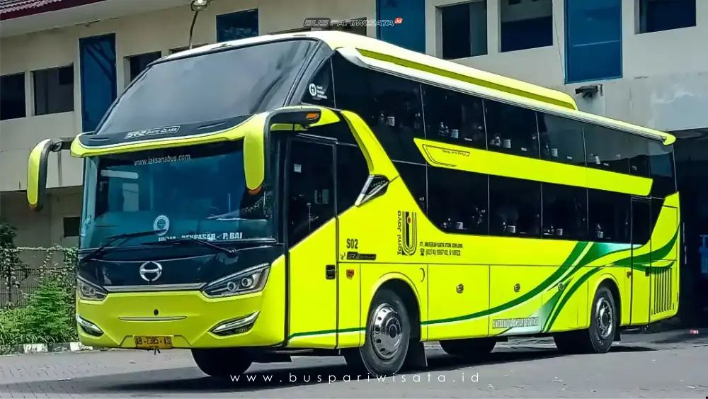 Ilustrasi Sleeper Bus Tami Jaya