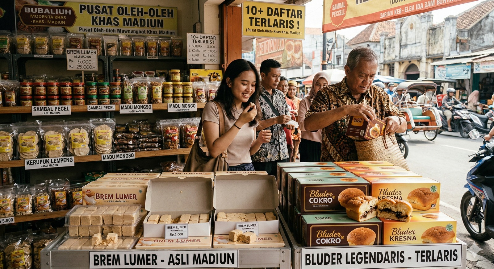 Ilustrasi Pusat Oleh-oleh Kota Madiun