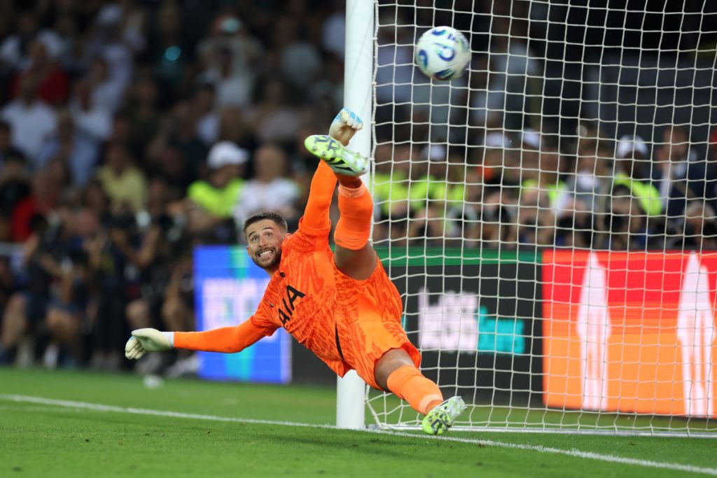 Kiper Tottenham Hotspurs, Guglielmo Vicario.