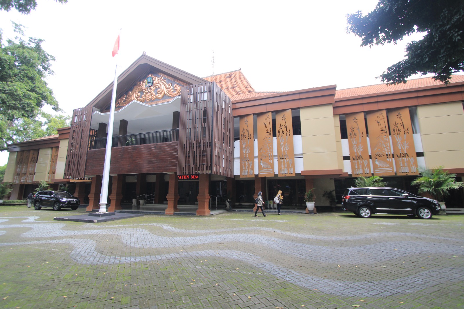 PUSAT PEMERINTAHAN: Kantor Setdakab Magetan yang akan dibenahi menggunakan anggaran sekitar Rp2,1 miliar. AJI PUTRA/RADAR MAGETAN