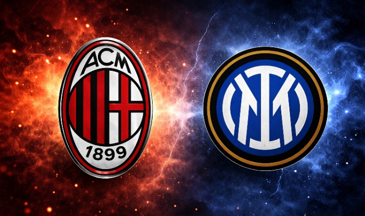 Duel AC Milan vs Inter Milan di Liga Italia pada Senin 9 Maret dini hari nanti.