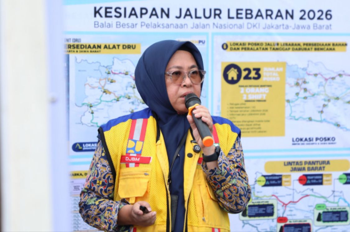 Targetkan &ldquo;Zero Pothole&rdquo; dan Kemantapan Jalan Nasional Mencapai 97,77% di Jawa Barat (Foto: KemenPU)