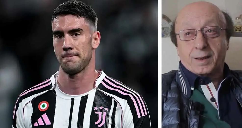 Luciano Moggi beri saran ke Juventus terkait kontrak Dusan Vlahovic.