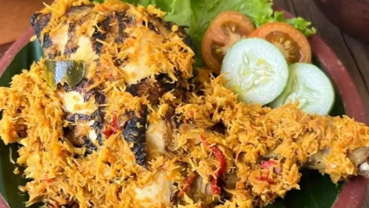 Ilustrasi pecel pitik khas Banyuwangi. (cookpad)