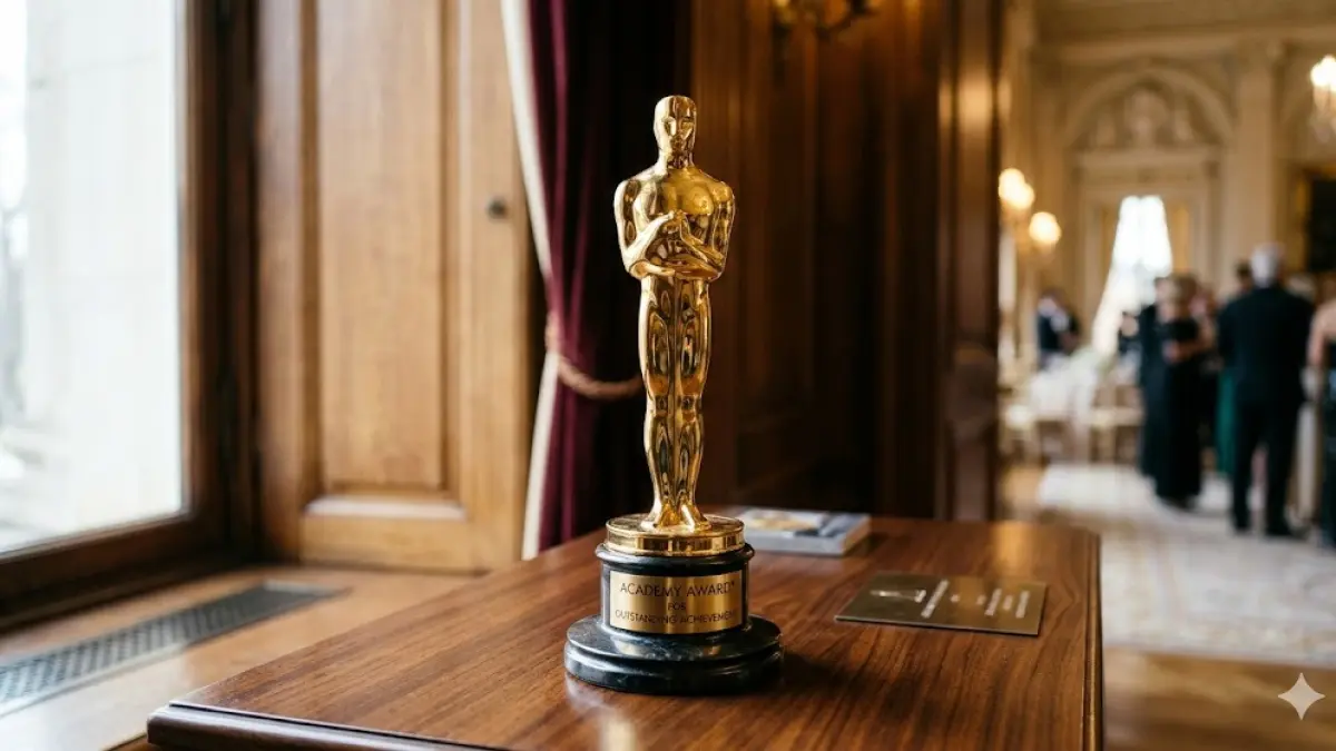 Ilustrasi Piala Oscar (chatGPT)