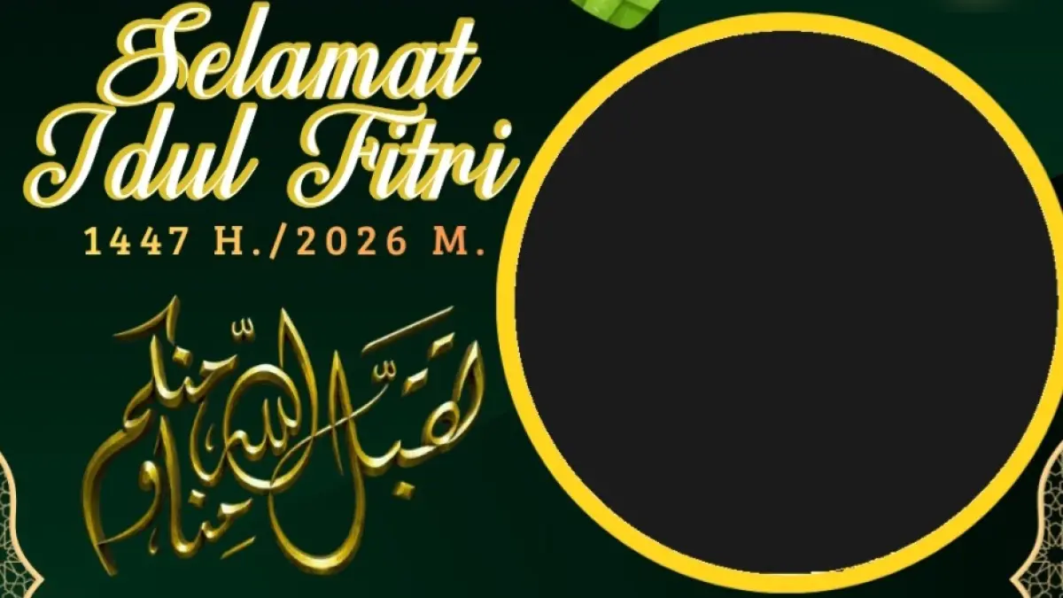 Kumpulan link twibbon Idul Fitri 2026 terbaru dan keren.