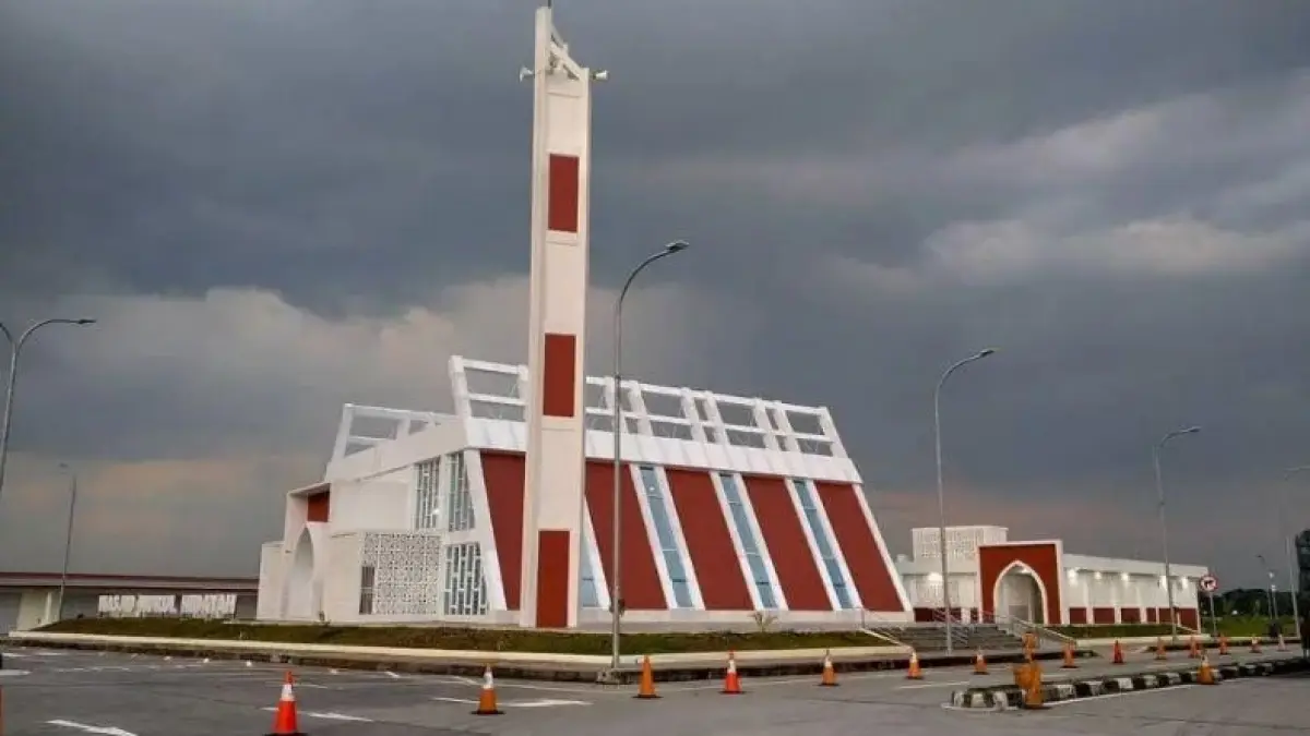 Ilustrasi rest area di Ngawi, Jawa Timur. (instagram.com/ipulkodak)