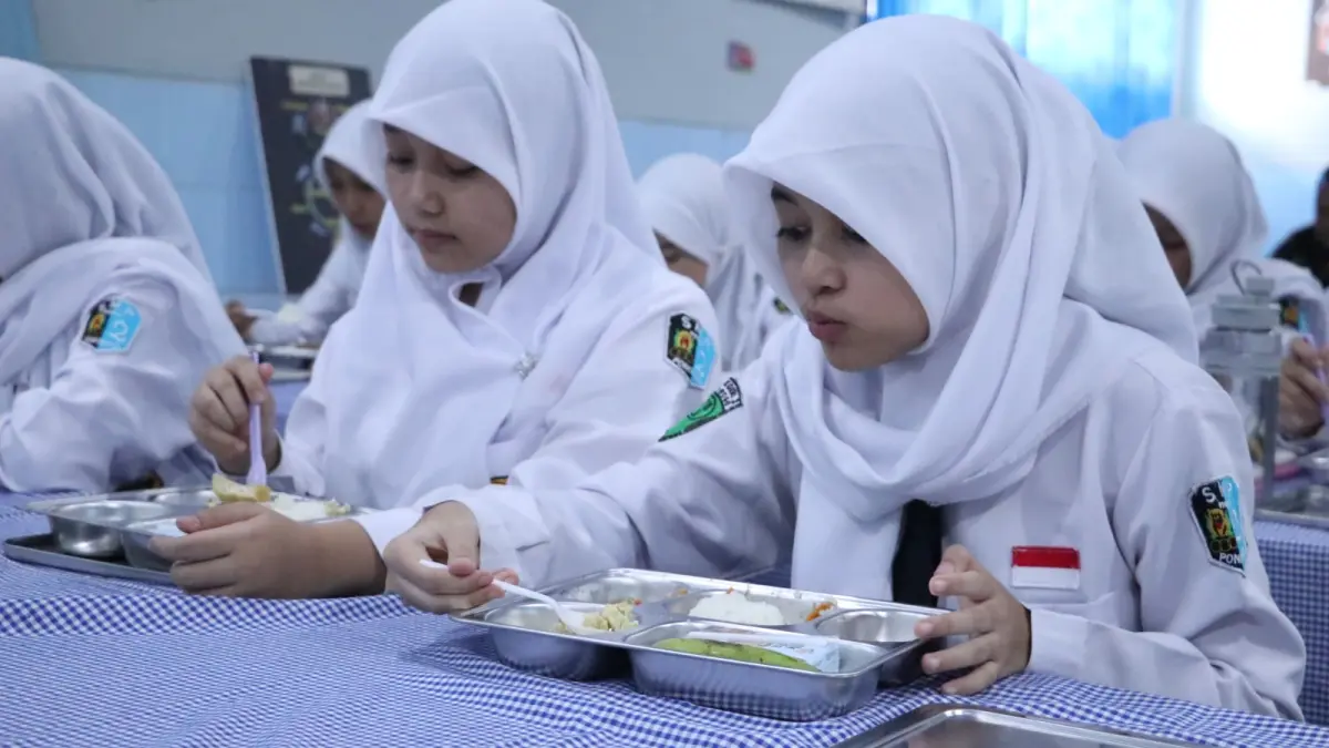 Satgas MBG Ponorogo melakukan pengawasan ketat terhadap operasional dapur program makan bergizi gratis. DOK RADAR PONOROGO