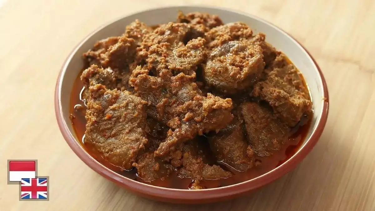 Ilustrasi resep rendang daging sapi. (Cookpad @devinahermawan)