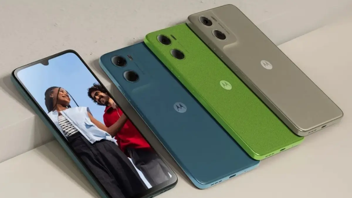 Motorola G06 menawarkan desain menarik dan fitur mumpuni di kelas HP 1 jutaan. (MOTOROLA)