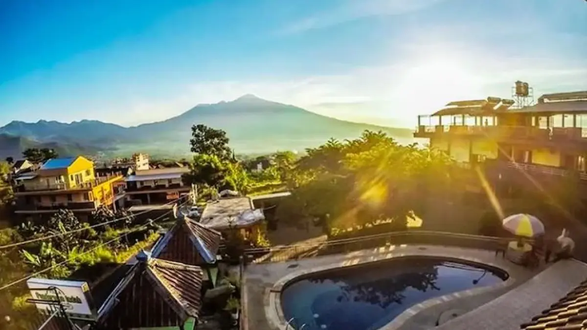 Ilustrasi Homestay Panderman View, Batu, untuk liburan keluarga. (expedia.co.id)