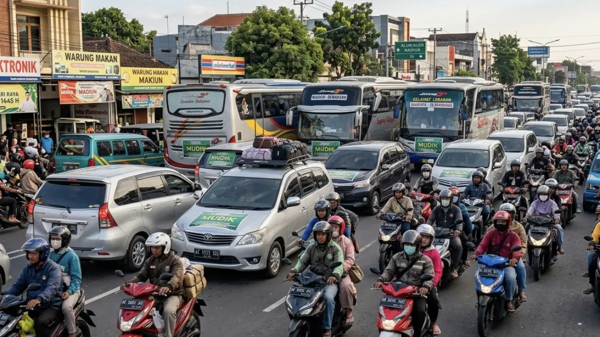 Ilustrasi macet 