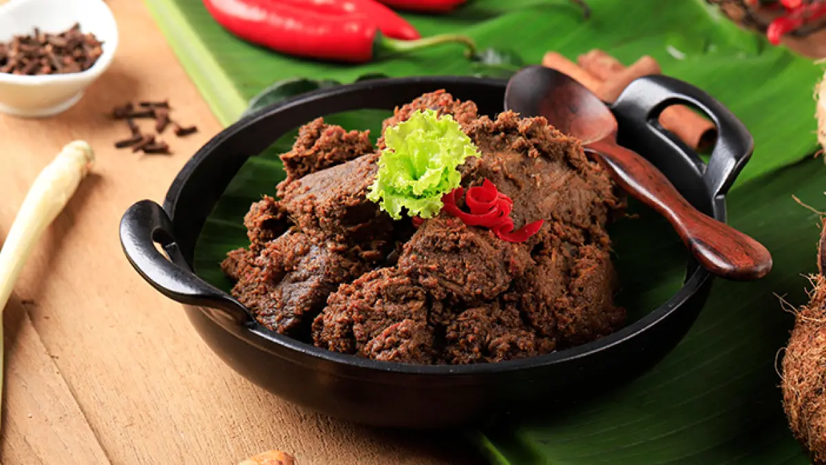 Ilustrasi resep rendang daging. (halodoc)