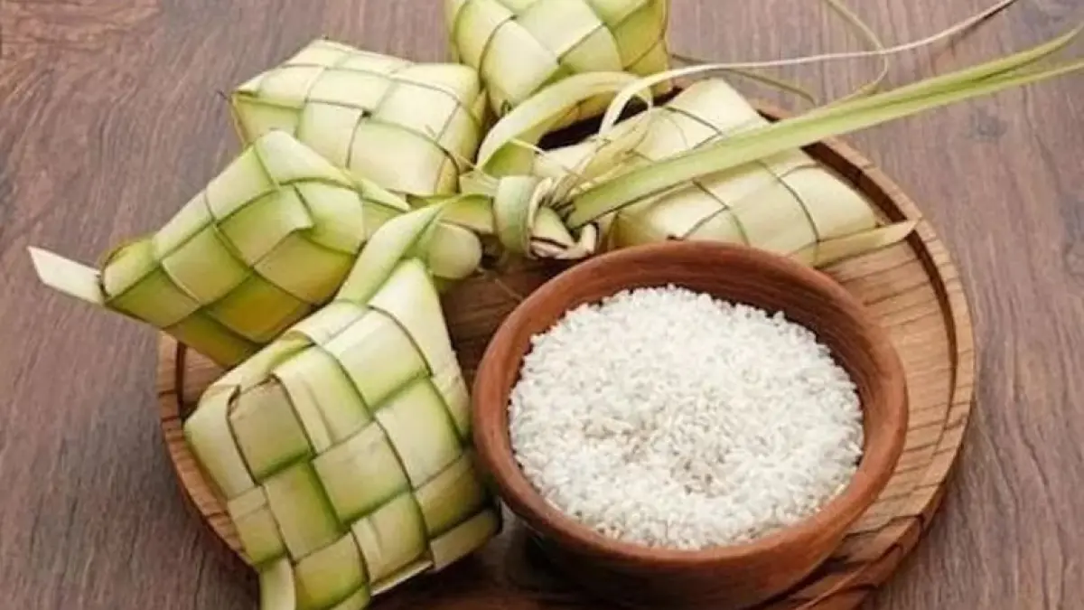 Ilustrasi makna ketupat Lebaran. (freepik)