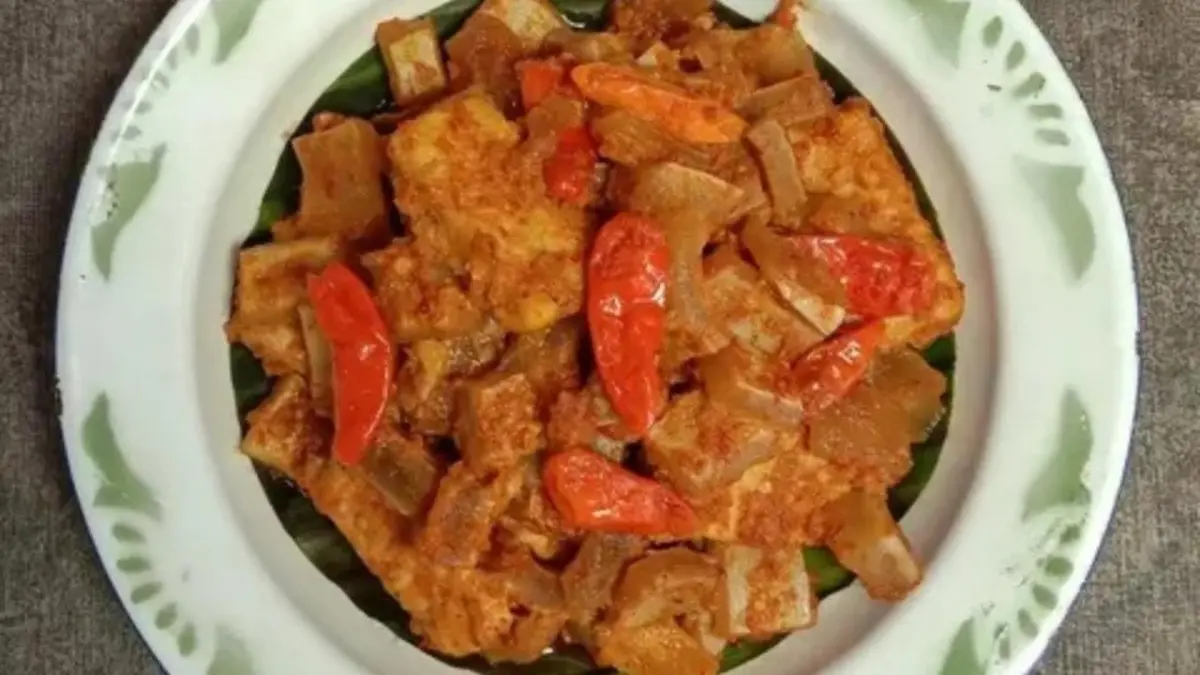 Ilustrasi sambal goreng krecek khas Yogyakarta. (cookpad)