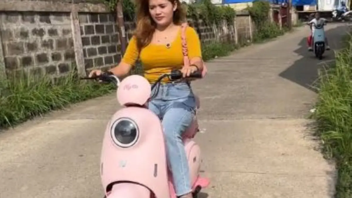 NUV Nyra, salah satu sepeda listrik dengan harga murah tapi awet. (TIKTOK)