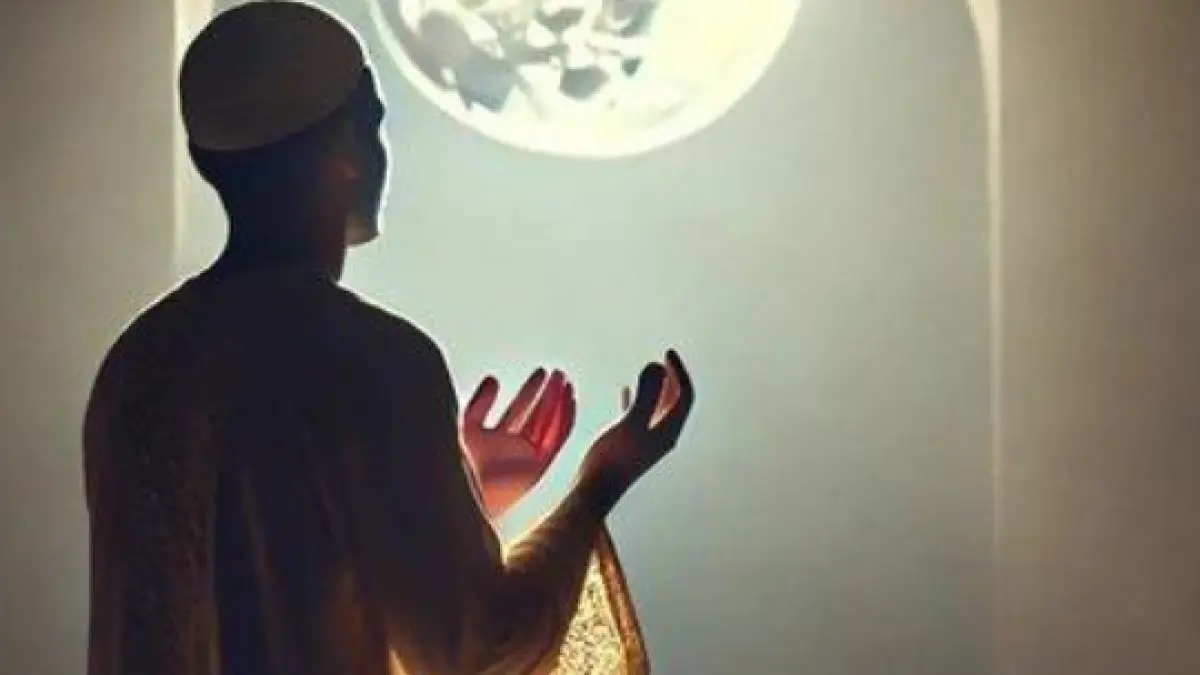 Ilustrasi doa di akhir Bulan Ramadhan