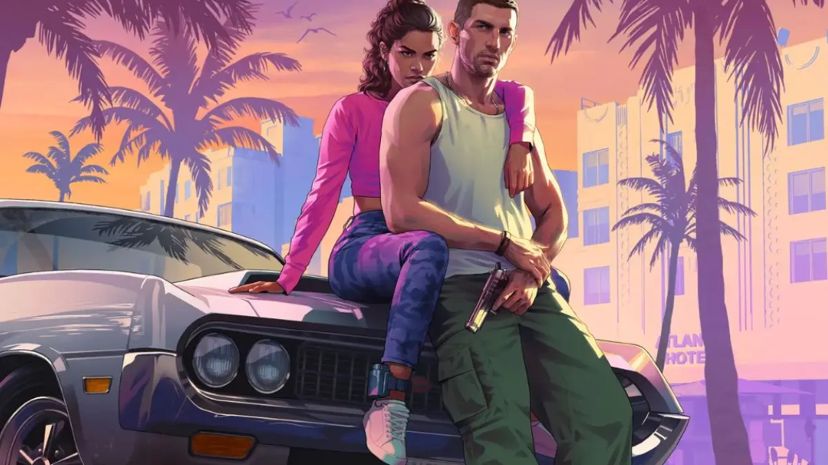 Ilustrasi karakter dalam game GTA 6 yang telah dirilis. (ROCKSTAR GAMES)