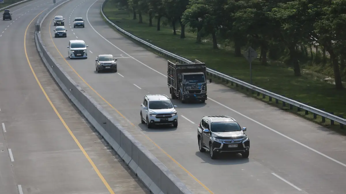 Lonjakan arus kendaraan saat arus balik Lebaran di wilayah Kabupaten Madiun yang meningkat hingga 200 persen. DOK RADAR MADIUN