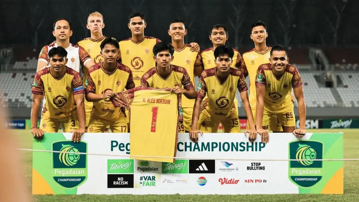 Sriwijaya FC resmi degradasi Liga 2 2025/2026. (Ig@sriwijayafc.id)