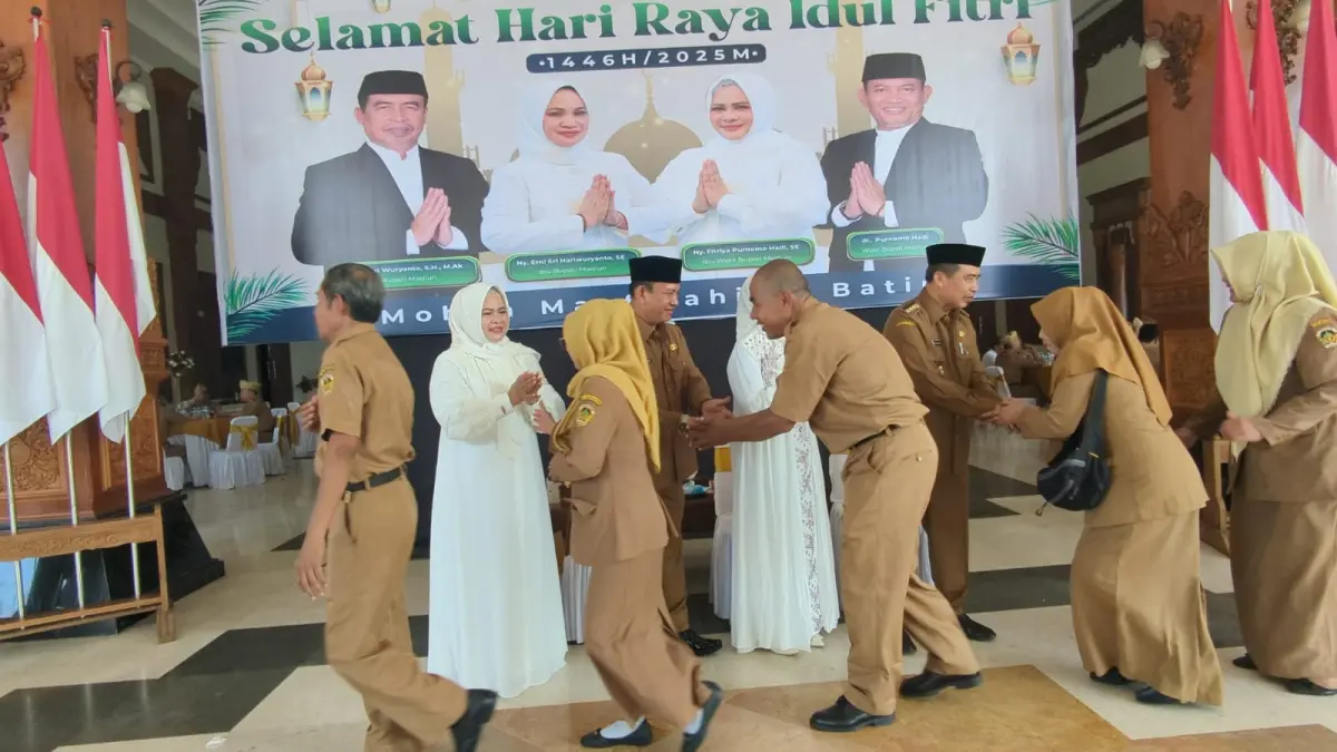 ASN di lingkungan Pemkab Madiun kembali masuk kerja usai libur Lebaran 2026. DOK RADAR MADIUN