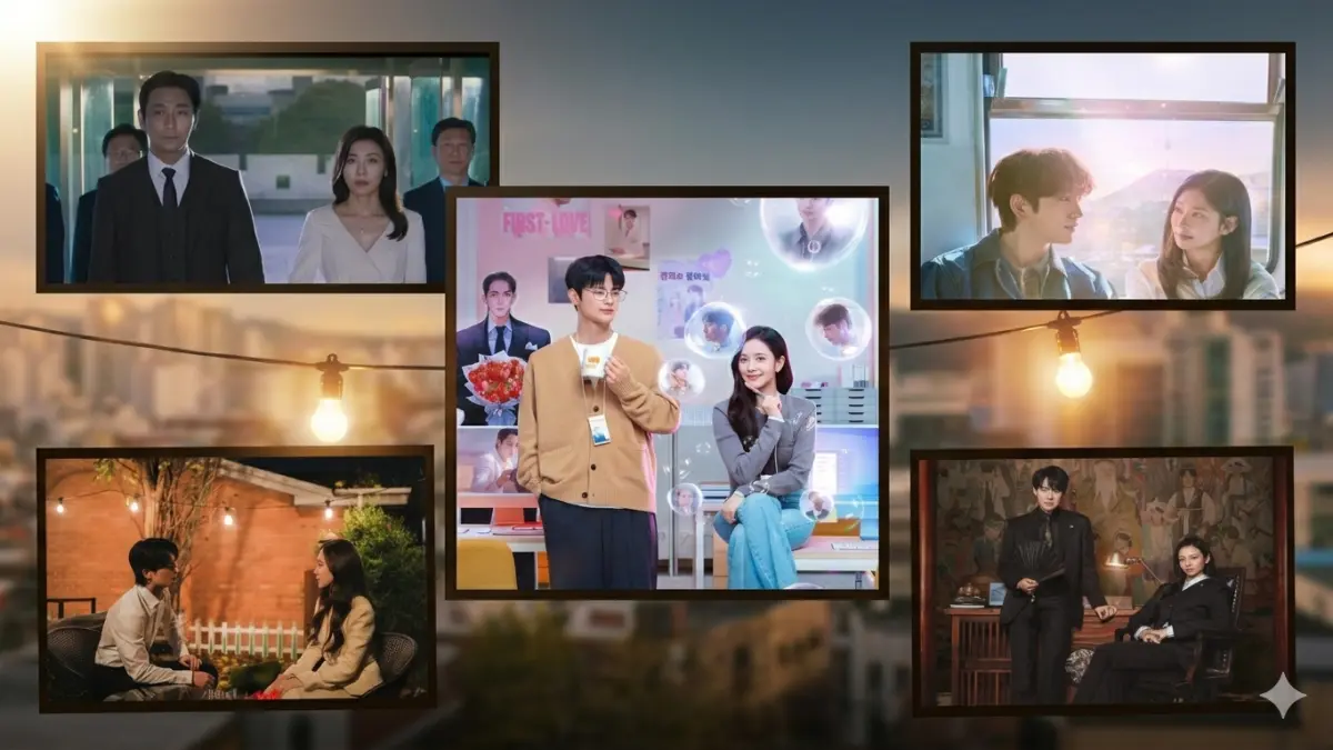 Ilustrasi deretan drama Korea terbaru 2026 yang tengah viral dan ramai dibicarakan di media sosial.